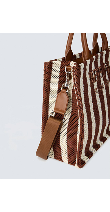 ストライプトートバッグ｜REPLAY リプレイ公式通販サイト